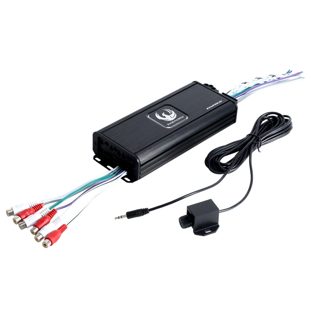 Phoenix Gold ZXM700.5i 5-kanalforsterker Mini, 4x100+350W RMS i 2 Ohm, Klasse D 