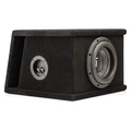 Gladen Sigma Extreme 8" Sub i kasse 8", 400W RMS, 800W Maks, 1 Ohm