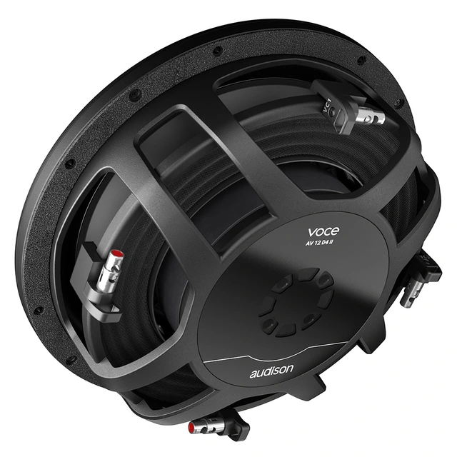 Audison AV 12 D4 II 12" Subwoofer Slim 12", 550W RMS, 2x4 Ohm 