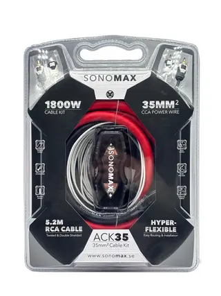 SonoMAX kabelsett 35mm2 35mm², CCA