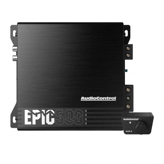 AudioControl EPIC500 monoforsterker 500W RMS, 1 Ohm, EPIC-serien 