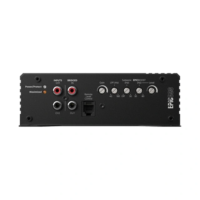 AudioControl EPIC500 monoforsterker 500W RMS, 1 Ohm, EPIC-serien 