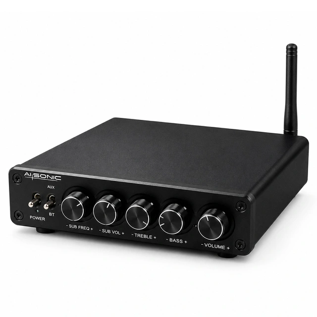 AI-Sonic BTA3.200 230V Bluetooth forst. For garasje, hytte osv, 230V, 12/24V DC 
