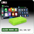 Mr12volt Trådløs CarPlay/Android Auto Audi A6/A8/Q7 med MMI 2G High, DSP