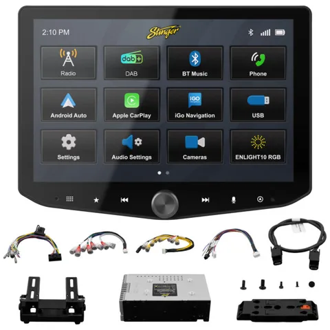 Stinger HORIZON10 iX210E-JP1 Jeep Wrangler JK (2011-2018) 