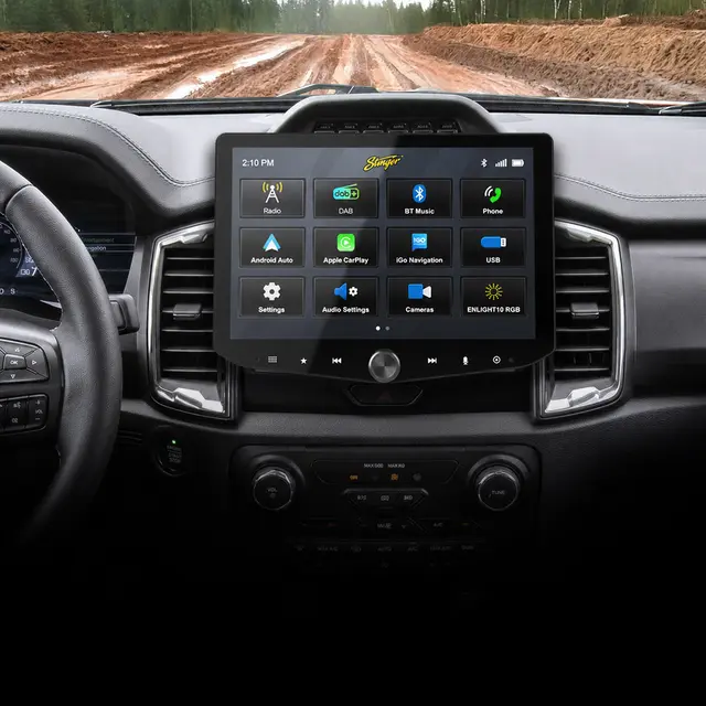 Stinger HORIZON10 iX210E-FD1 Ford Ranger (2016-2021) m/Sync 3 Navi 
