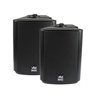 AI-Sonic OD-52B kabinetthøyttalere Sort, 110W RMS, 4 Ohm