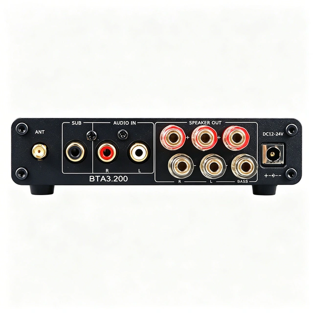 Terassepakke med hvite høyttalere OD52W / BTA3.200 - 230V/12V/24V 