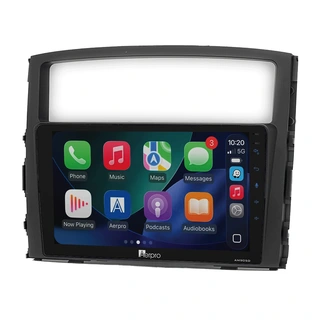 Aerpro Perfect Fit spiller Mitsubishi Pajero (2007-2019) u/Navi, u/Rockford
