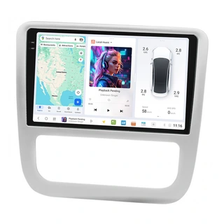 DUDU multimediaspiller med 9,5" skjerm VW Scirocco (2009-2015) m/manu AC