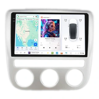 DUDU multimediaspiller med 9,5" skjerm VW Scirocco (2009-2015) m/auto AC