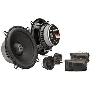 Gladen Beta 130.2 - 5,25" komponentsett 5,25", 45W RMS, 3 Ohm, Beta-serien