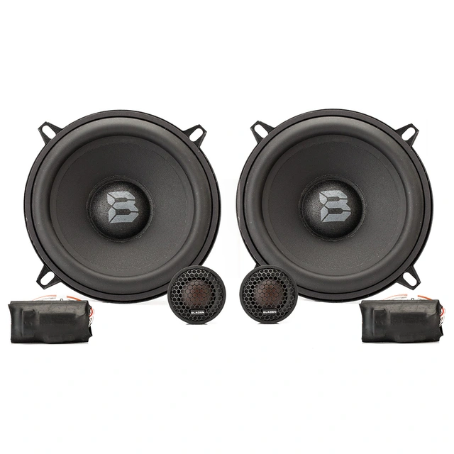 Gladen Beta 130.2 - 5,25" komponentsett 5,25", 45W RMS, 3 Ohm, Beta-serien 