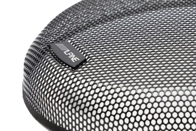 Alpine KTE-12G.3 subwoofergrill | Kjøp hos Bilradiospesialisten