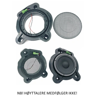 Høyttaleradaptere med plugger (6,5") MB (2021-->)