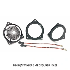 Høyttaleradaptere med plugger (3,5") Tesla 3/Y (2018-2025)