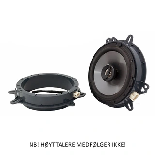 Høyttaleradaptere med plugger (6,5") MG (2007-->)
