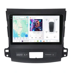 DUDU multimediaspiller med 9,5" skjerm Outlander (2007-2012) m/Rockford System