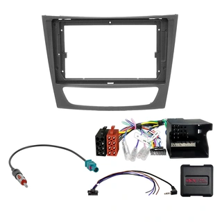 9" monteringssett - komplett MB E/CLS (2003-2008) m/Audio20 u/lydsyst