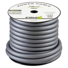 4Connect CCA strømkabel 70mm2 70mm², Mørk grå. Pris per meter