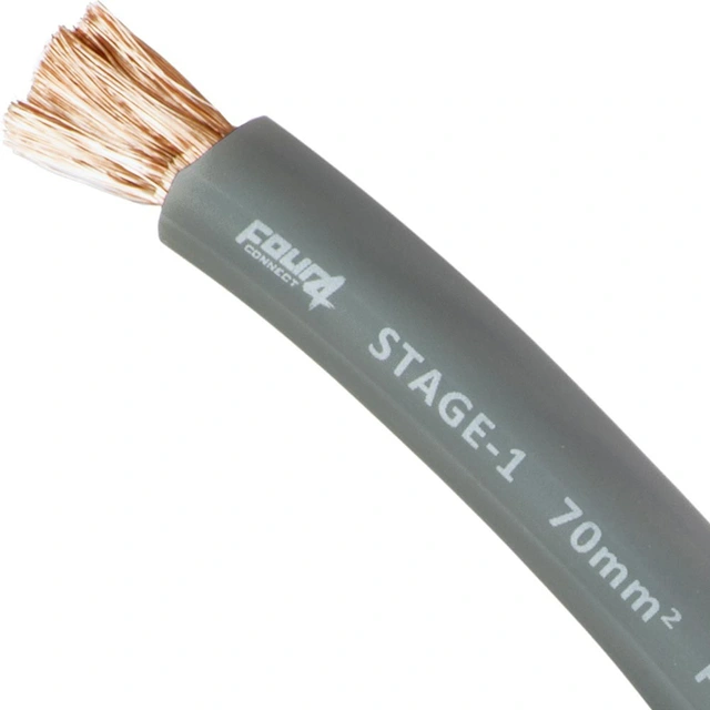 4Connect CCA strømkabel 70mm2 | Kjøp hos Bilradiospesialisten