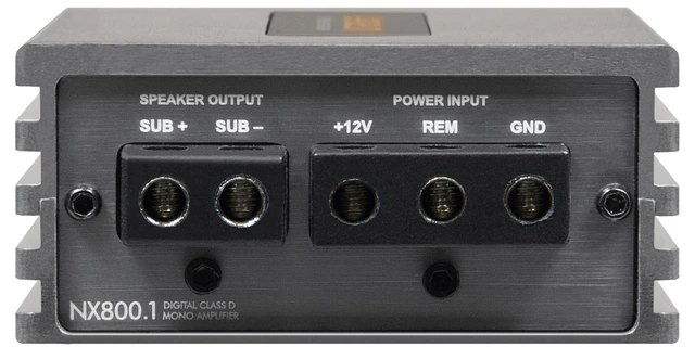 Musway NX800.1 monoforsterker | Kjøp hos Bilradiospesialisten