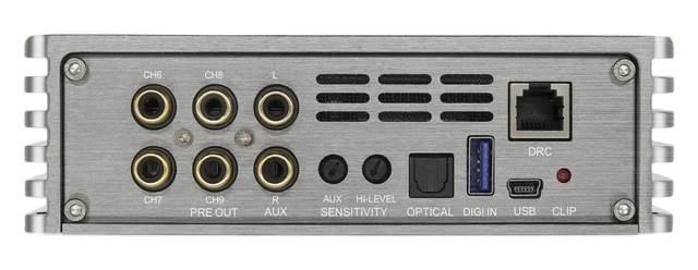 Musway M5 512K 5-kanals forst. m/DSP 9-kanals DSP, 500W RMS, med iso kobling 