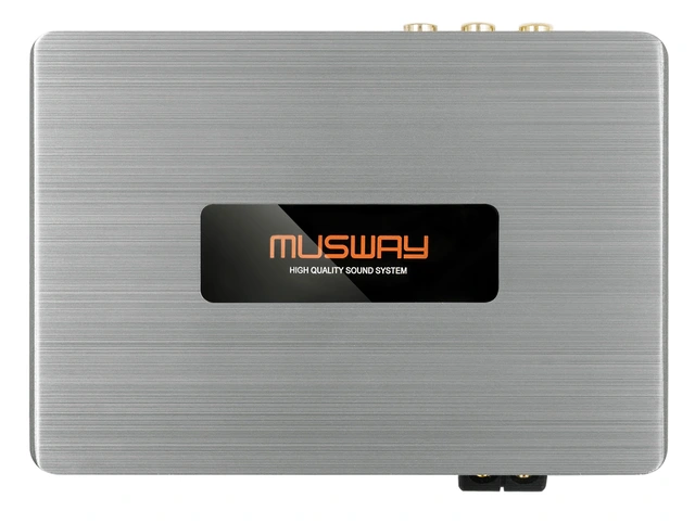Musway M5 512K 5-kanals forst. m/DSP 9-kanals DSP, 500W RMS, med iso kobling 