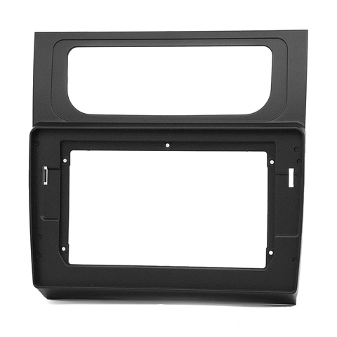 Monteringsramme for 10,1" spiller VW Touran (2011-2015) m/Auto AC Sort