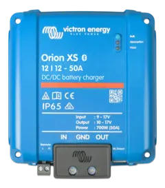 Orion XS DC-DC konverter 50A 12V -> 12V, 700W, Bluetooth, IP65