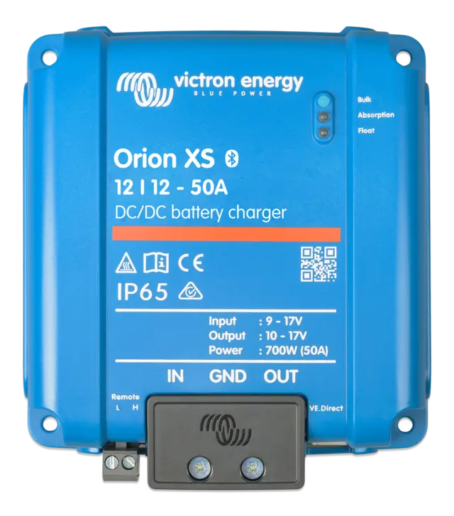 Orion XS DC-DC konverter 50A | Kjøp hos Bilradiospesialisten