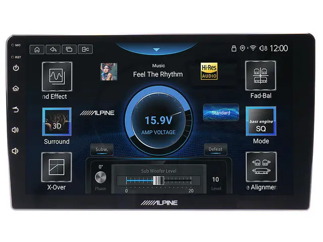 Alpine INE-AX809  9" multimediaenhet | Kjøp hos Bilradiospesialisten