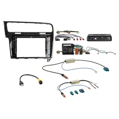 ACV 10,1" monteringssett - komplett VW Golf 7 (2013-2020) Pianolakk