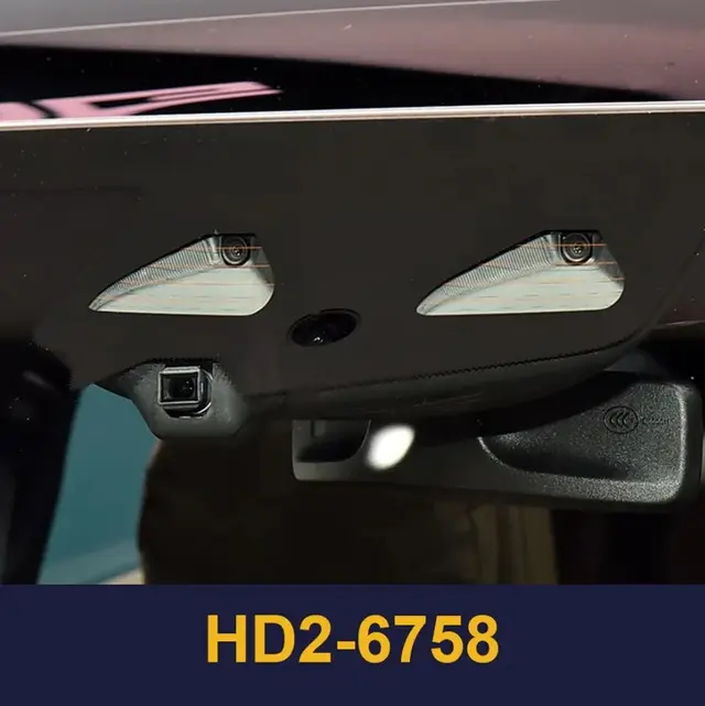 FITCAMX Integrert 4K Dashcam (fora | Kjøp hos Bilradiospesialisten