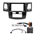 9" monteringssett - komplett Toyota Hilux (2006-2011) m/Auto AC