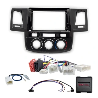 9" monteringssett - komplett Toyota Hilux (2012-2015) m/Manu AC