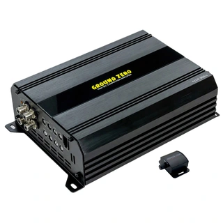 Ground Zero GZCA 300.4 4-kanaler 4x360W RMS, 1 Ohm, SPL, Fulltone