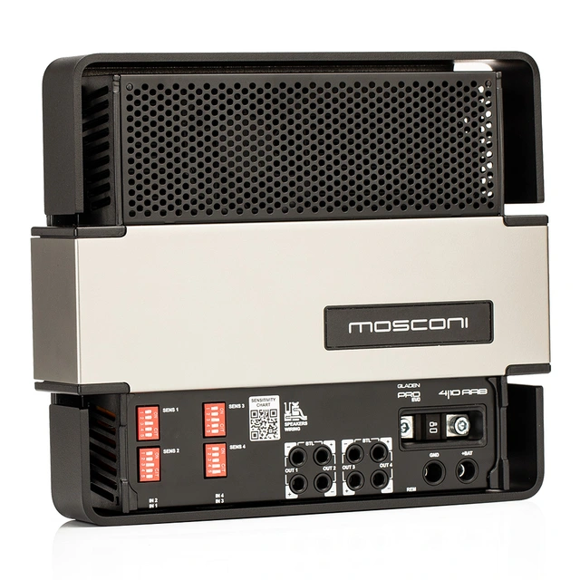 Mosconi PRO 4|10-AAB EVO 4-kanaler | Kjøp hos Bilradiospesialisten