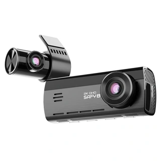 SAFY 8 - 2-kanals dashcam 2-kanals, 2K+Full-HD, WIFI, GPS, 64GB
