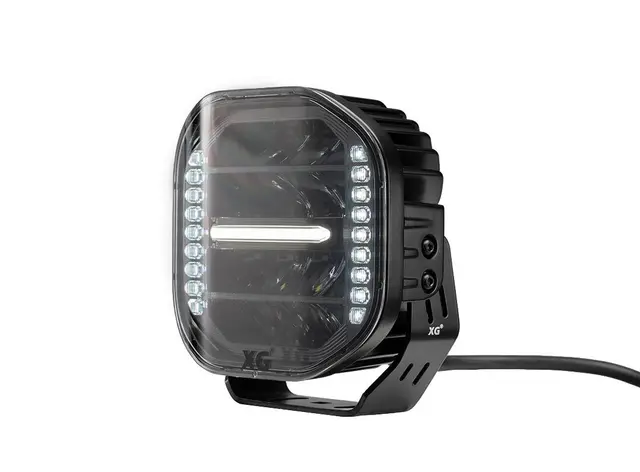 XG9 Curve 7 Driving Light Black | Kjøp hos Bilradiospesialisten