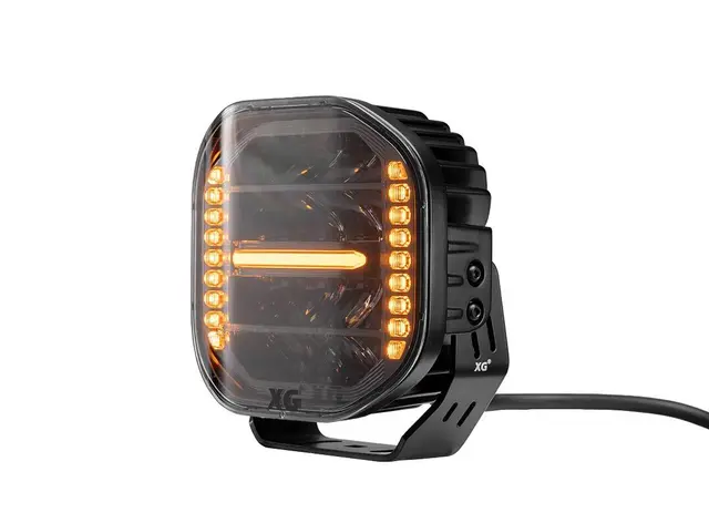 XG9 Curve 7 Driving Light Black | Kjøp hos Bilradiospesialisten