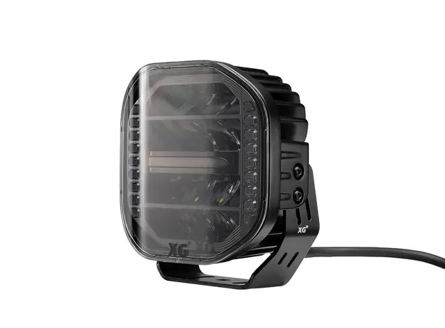 XG9 Curve 7 Driving Light Black | Kjøp hos Bilradiospesialisten