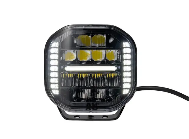 XG9 Curve 7 Driving Light Black | Kjøp hos Bilradiospesialisten