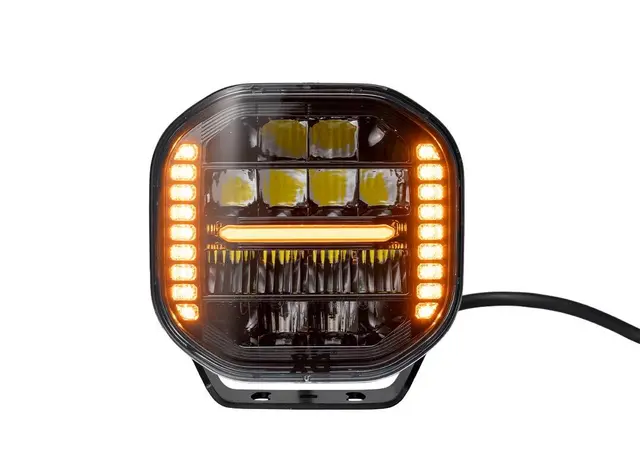 XG9 Curve 7 Driving Light Black | Kjøp hos Bilradiospesialisten