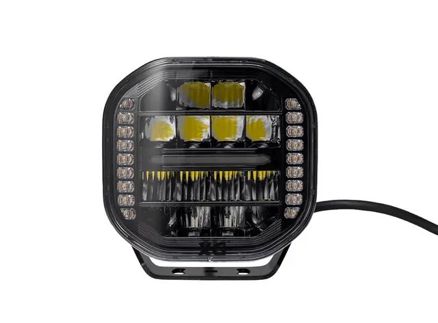 XG9 Curve 7 Driving Light Black | Kjøp hos Bilradiospesialisten