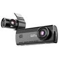SAFY 9 - 2-kanals dashcam 2-kanals, 4K+Full-HD, WIFI, GPS,AI,64GB
