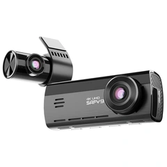 SAFY 9 - 2-kanals dashcam 2-kanals, 4K+Full-HD, WIFI, GPS,AI,64GB