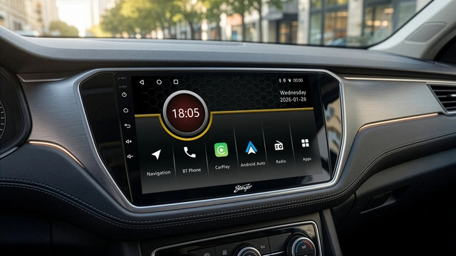 *Stinger 9" Android multimediaenhe | Kjøp hos Bilradiospesialisten