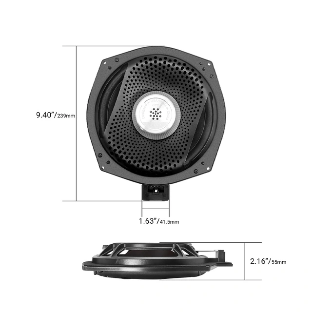 **Recoil RBMW-8W Subwoofer for BMW | Kjøp hos Bilradiospesialisten