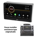 Stinger Perfect Fit spiller til Toyota LC120 (2003-2009) u/Navi u/utvidet lyd.